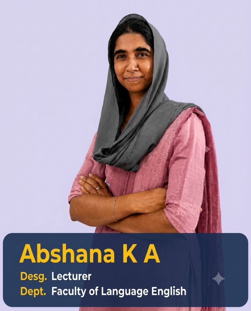 Abshana K A